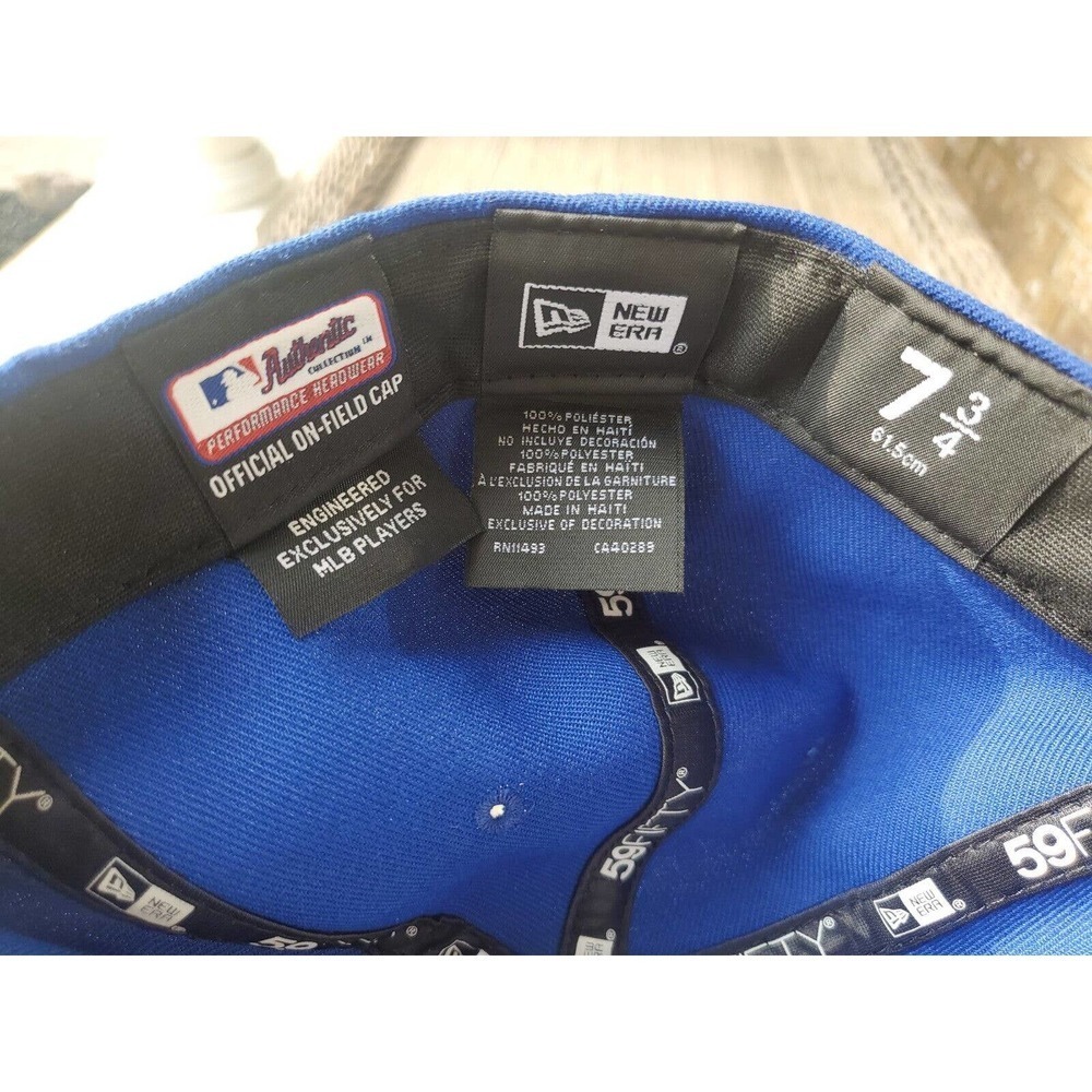 Toronto Blue Jays TOR MLB Authentic New Era 59FIFTY Fitted Cap - 5950 Hat. Mint! - Picture 7 of 7